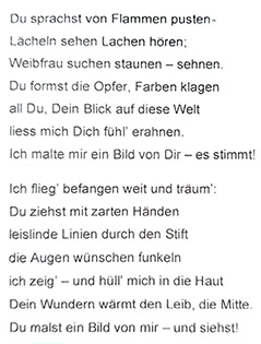Ursus - Bild 198: Und Siehst / Gedicht
